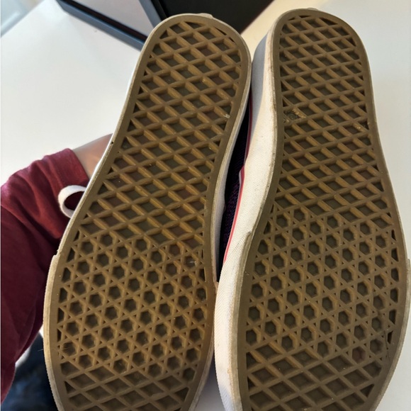 Vans blue/pink/purple iridescent glitter women’s shoes - Picture 4 of 6